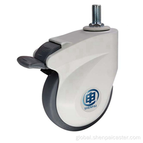 Stainless Steel Wheel Casters [80C]Hospital Bed Caster Price Factory